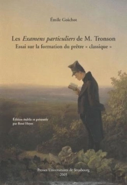 Bertrand.pt - Les  Examens Particuliers De M.Tronson ; Essai Sur La Formation Du Pretre Classique