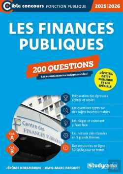 Bertrand.pt - Les Finances Publiques - 200 Questions (Catégories A Et B - Édition 2025-2026) : Déficits, Dette Publique Et Loi Spéciale