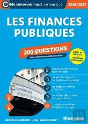 Les Finances Publiques : 200 Questions (Catégories A Et B) (Édition 2026/2027)