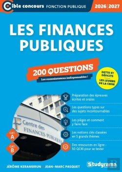 Bertrand.pt - Les Finances Publiques : 200 Questions (Catégories A Et B) (Édition 2026/2027)