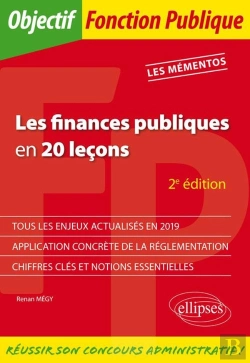 Bertrand.pt - Les Finances Publiques En 20 Leçons ; Les Mémentos (2e Édition)
