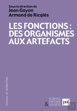 Bertrand.pt - Les Fonctions : Des Organismes Aux Artefacts