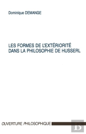 Les Formes De L'Exteriorite Dans La Philosophie De Husserl