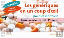 Bertrand.pt - Les Generiques En Un Coup D'Oeil Pour Les Infirmiers