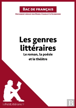 Bertrand.pt - Les Genres Littéraires - Le Roman, La Poésie Et Le Théâtre (Bac De Français))