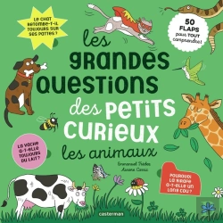 Bertrand.pt - Les Grandes Questions Des Petits Curieux : 50 Flaps Pour Tout Comprendre : Les Animaux