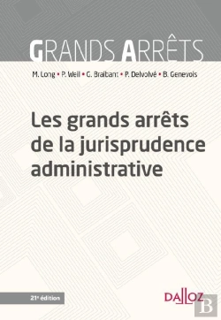 Bertrand.pt - Les Grands Arrêts De La Jurisprudence Administrative (21e Édition)