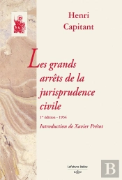 Les Grands Arrêts De La Jurisprudence Civile : 1934 (1re Édition)