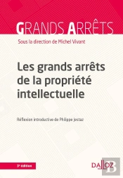 Les Grands Arrêts De La Propriété Intellectuelle