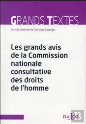 Les Grands Avis De La Comission Nationale Consultative Des Ddh