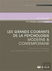 Les Grands Courants De La Psycologie Moderne Et Contemporaine