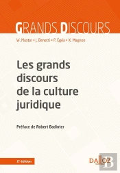Les Grands Discours De La Culture Juridique