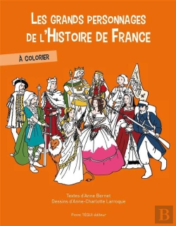 Bertrand.pt - Les Grands Personnages De L'Histoire De France À Colorier