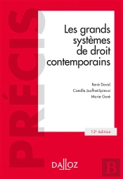 Les Grands Systèmes De Droit Contemporains (12e Édition)