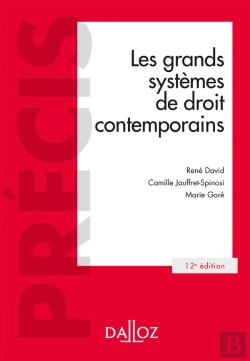 Bertrand.pt - Les Grands Systèmes De Droit Contemporains (12e Édition)