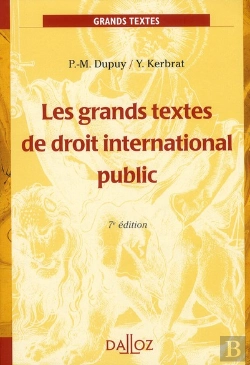 Bertrand.pt - Les Grands Textes De Droit International Public (7e Édition)