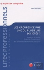 Les Groupes De Pme ; Une Ou Plusieurs Sociétés ?