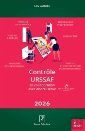 Les Guides Rf : Contrôle Urssaf (Édition 2026)