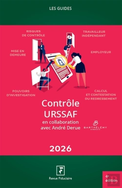 Bertrand.pt - Les Guides Rf : Contrôle Urssaf (Édition 2026)