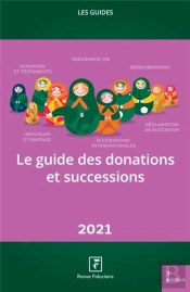 Les Guides Rf ; Le Guide Des Donations Et Successions (Édition 2021)