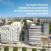 Les Hauts-D'Asnières : Exemplarité D'Une Opération De Renouvellement Urbain Réussi À Asnières-Sur-Seine