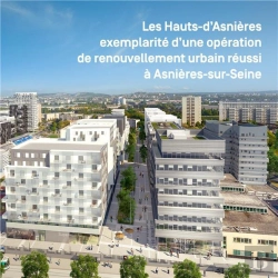 Bertrand.pt - Les Hauts-D'Asnières : Exemplarité D'Une Opération De Renouvellement Urbain Réussi À Asnières-Sur-Seine