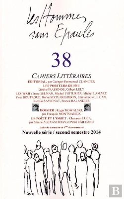 Bertrand.pt - Les Hommes Sans Epaules N 38: Dossier Roger Kowalski, A L'Oiseau A La Misericorde