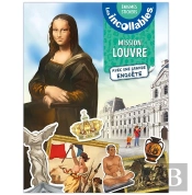 Les Incollables : Énigmes Stickers : Mission Louvre ; Avec Une Grande Enquête
