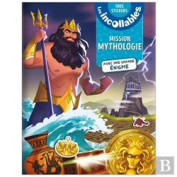 Bertrand.pt - Les Incollables : Mission Mythologie : Mes Énigmes En Stickers