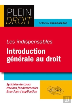 Bertrand.pt - Les Indispensables De L'Introduction Générale Au Droit