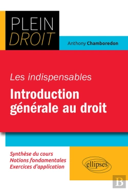 Bertrand.pt - Les Indispensables De L'Introduction Générale Au Droit