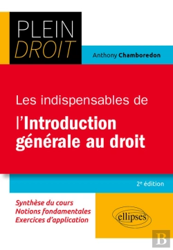 Bertrand.pt - Les Indispensables De L'Introduction Générale Au Droit
