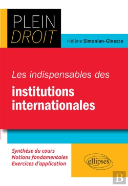 Bertrand.pt - Les Indispensables Des Institutions Internationales