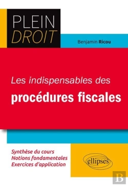 Bertrand.pt - Les Indispensables Des Procédures Fiscales