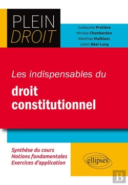 Bertrand.pt - Les Indispensables Du Droit Constitutionnel