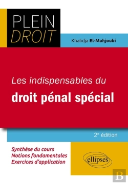 Bertrand.pt - Les Indispensables Du Droit Pénal Spécial