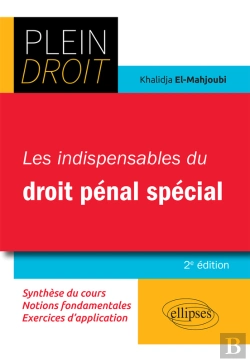 Bertrand.pt - Les Indispensables Du Droit Pénal Spécial