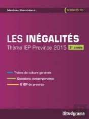 Les Inégalités ; Thème Iep Province 2015 ; 2e Année