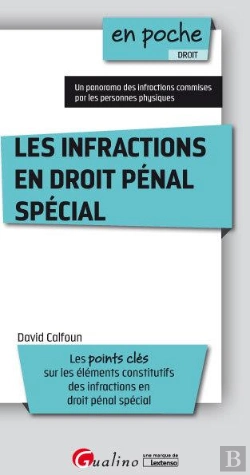 Bertrand.pt - Les Infractions En Droit Penal Special 2019 - 16 Fiches Pour Connaitre Les Principales Infractions E