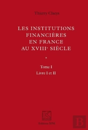Les Institutions Financières En France Au Xviii Siècle