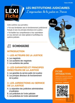 Bertrand.pt - Les Institutions Judiciaires : L'Organisation De La Justice En France