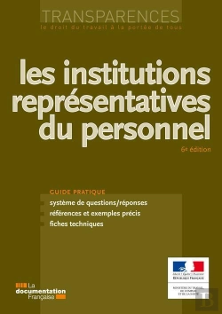 Bertrand.pt - Les Institutions Repra  Sensatives Du Personnel (6a  Me A  Dition)
