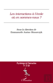 Les Interactions À L'École ; Où En Sommes-Nous ?