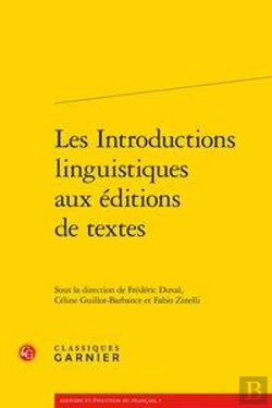 Bertrand.pt - Les Introductions Linguistiques Aux Éditions De Textes