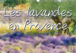 Bertrand.pt - Les Lavandes En Provence Calendrier Mural 2018 Din A3 Horizontal
