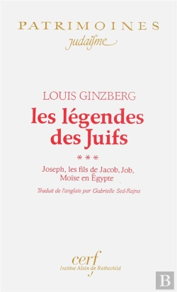 Bertrand.pt - Les Legendes Des Juifs T.3 ; Joseph ; Les Fils De Jacob ; Job ; Moise En Egypte