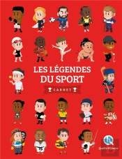 Les Légendes Du Sport : Carnet (2e Édition)