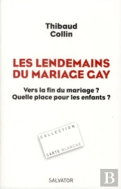 Les Lendemains Du Mariage Gay ; Vers La Fin Du Mariage ? Quelle Place Pour Les Enfants ?