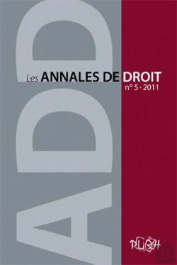Bertrand.pt - Les Les Annales De Droit, N° 5/2011 : N° 5 - 2011