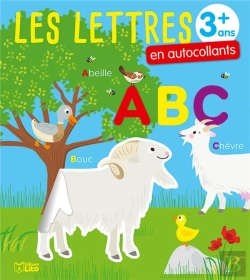 Bertrand.pt - Les Lettres ; En Autocollants ; 3 Ans +